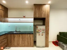 Phòng bếp - Căn hộ Vinhomes Origami - Phong cách Modern 
