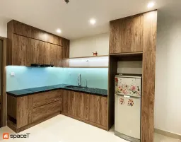 Phòng bếp - Căn hộ Vinhomes Origami - Phong cách Modern 