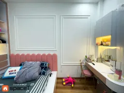Phòng ngủ - Hoàn thiện Phòng ngủ Nhà phố Quận 11 - Phong cách Neo Classic 
