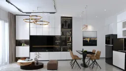 Concept nội thất Nhà phố Quận 4 - Phong cách Modern