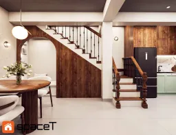 Cầu thang - Concept nội thất Nhà phố Hồ Văn Huê - Phong cách Minimalist 