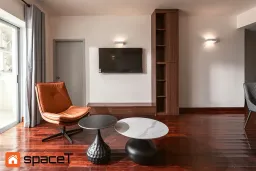 Phòng khách - Căn hộ Hùng Vương Plaza Quận 5 - Phong cách Modern 