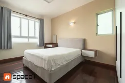 Phòng ngủ, Phòng bếp - Căn hộ Hùng Vương Plaza Quận 5 - Phong cách Modern 