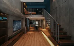 Nhà phố Quận 5 - Phong cách Industrial