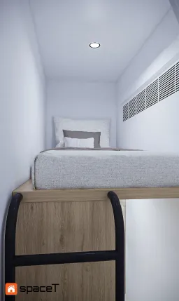 Phòng ngủ - Concept nội thất Căn hộ Sunrise City View - Phong cách Minimalist 