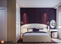 Phòng ngủ - Concept nội thất Căn hộ Sunrise City View - Phong cách Minimalist 