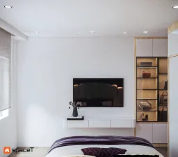 Phòng ngủ - Concept nội thất Căn hộ Sunrise City View - Phong cách Minimalist 
