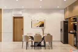 Phòng ăn - Concept nội thất Nhà phố Sư Vạn Hạnh Quận 10 - Phong cách Minimalist 