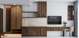 Phòng ngủ - Concept nội thất Nhà phố 150m2 Quận Bình Thạnh - Phong cách Minimalist 