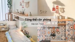 Tôi cải tạo căn phòng trọ 17m2 xinh xắn như phim Hàn