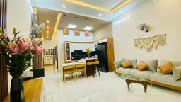 Phòng khách - Tổ ấm “ngoài nông dân - trong thành thị” của vợ chồng mình 