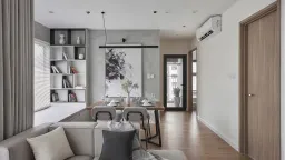 Phòng khách - Chồng tôi bí mật tặng vợ tổ ấm hiện đại - sang trọng  