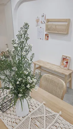 Phòng ăn - Tự tay cải tạo nhà phố cũ nát với phong cách Bắc Âu kết hợp Bohemian  