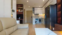 Phòng khách - Mời bạn ghé thăm “chiếc tổ” nhỏ - căn hộ studio của mình 