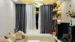 Phòng khách - Căn hộ phong cách hiện đại dành cho gia đình 4 người 