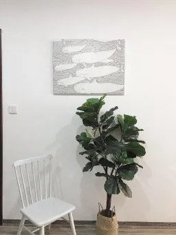Phòng khách - Một căn nhà phong cách nhẹ nhàng, tràn ngập ánh sáng 