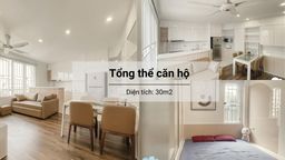 Cải tạo căn hộ cũ 30m2 thành tổ ấm tiện nghi, xinh xắn kiểu Hàn Quốc