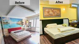 Phòng ngủ - Ý tưởng cải tạo nhà phong cách Indochine kết hợp Modern 