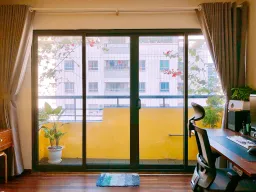 Phòng ngủ, Phòng làm việc - Ý tưởng cải tạo nhà phong cách Indochine kết hợp Modern 