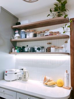Phòng bếp - Ý tưởng cải tạo nhà phong cách Indochine kết hợp Modern 