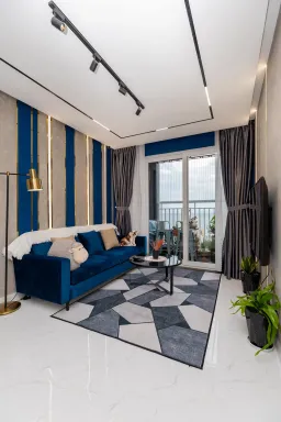 Phòng khách - Tổ ấm hướng biển sang trọng, hiện đại mà ấm cúng 