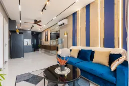 Phòng khách - Tổ ấm hướng biển sang trọng, hiện đại mà ấm cúng 