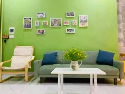 Phòng khách - Ngôi nhà nhỏ xinh cùng mình vượt mùa cách ly 