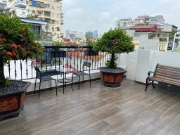 Lô gia - Nhà phố 6 tầng thiết kế như khu căn hộ cao cấp thu nhỏ 