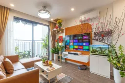 Phòng khách - Căn hộ phong cách Color Block trẻ trung của chàng 8x dân tộc Sán Chay 