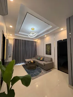 Phòng khách - Một "chiếc tổ" lý tưởng để tận hưởng cuộc sống độc thân 