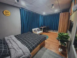 Phòng ngủ - Thay đổi ngoạn mục cho phòng ngủ nhà thuê cực chất 
