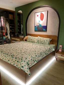 Phòng ngủ - An Yên Là Nhà: Căn hộ phong cách Japandi kết hợp cổ điển 