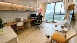 Phòng làm việc - An Yên Là Nhà: Căn hộ phong cách Japandi kết hợp cổ điển 