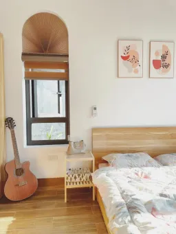 Phòng ngủ - "TWINS HOUSE" tại Hưng Yên mình xây tặng bố mẹ 