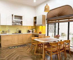 Phòng bếp - "TWINS HOUSE" tại Hưng Yên mình xây tặng bố mẹ 