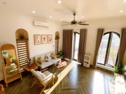 Phòng khách - "TWINS HOUSE" tại Hưng Yên mình xây tặng bố mẹ 