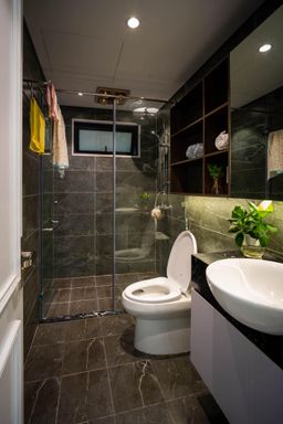 Phòng tắm - Lãng mạn và tinh tế từ sự kết hợp phong cách nội thất “3 trong 1” 