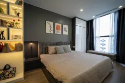 Phòng ngủ - Lãng mạn và tinh tế từ sự kết hợp phong cách nội thất “3 trong 1” 