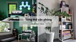 Công cuộc hóa phép cho căn phòng 15m2