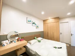 Phòng ngủ, Phòng cho bé - Chưa đến 300 triệu hoàn thiện nội thất cho căn hộ 3 PN 88m2 