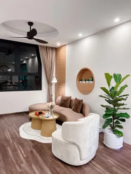 Phòng khách - Ngôi nhà nhỏ, hạnh phúc to 