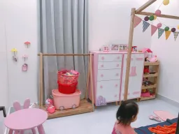 Phòng ngủ - Nhà phố 3 tầng vát góc xinh xắn chỉ tốn hơn 150 triệu trang trí nội thất 
