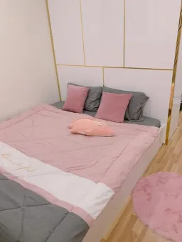 Phòng ngủ - Căn hộ màu hồng của nữ chủ nhân đổi nhà 3 lần để thỏa đam mê trang trí nhà cửa 