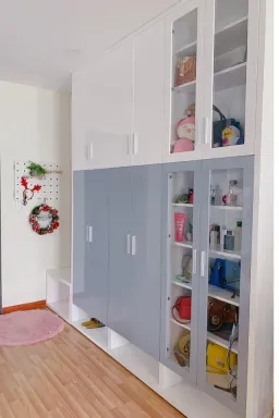 Lối vào - Căn hộ màu hồng của nữ chủ nhân đổi nhà 3 lần để thỏa đam mê trang trí nhà cửa 