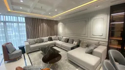 Phòng khách - Nhà phố thiết kế nội thất cao cấp sang trọng như khách sạn 5 sao 