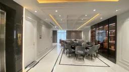 Phòng khách, Phòng bếp, Phòng ăn - Nhà phố thiết kế nội thất cao cấp sang trọng như khách sạn 5 sao 