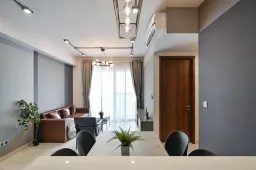 Phòng khách, Phòng ăn - Căn hộ phong cách Bauhaus: tối giản, tiện nghi một cách tinh tế 
