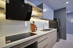 Phòng bếp - Căn hộ phong cách Bauhaus: tối giản, tiện nghi một cách tinh tế 