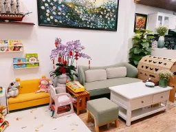 Phòng khách - Cải tạo nhà nhỏ tại Đà Lạt khéo léo gia tăng thêm không gian 