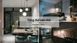 Phòng khách - Cô giáo tiếng Nhật cải tạo nhà tập thể cũ an yên và thoáng mát 